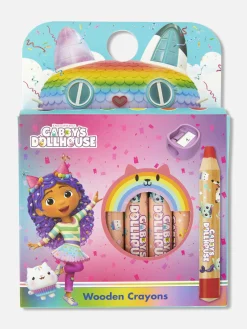 6 Crayons à Coloriage Gabby Et La Maison Magique|Primark New