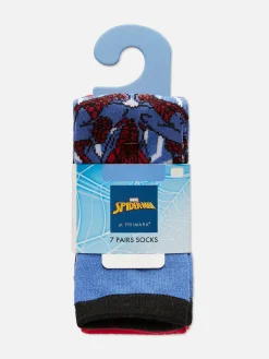 7 Paires De Socquettes Marvel Spider-Man|Primark Best