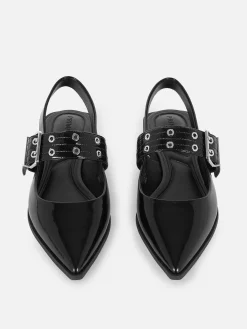 Ballerines à Talon Ouvert Et à Boucle|Primark Sale