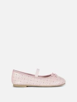 Ballerines Pailletées Découpées Au Laser|Primark Sale