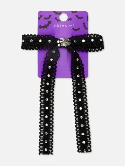 Barrette Avec Nœud En Dentelle Halloween|Primark