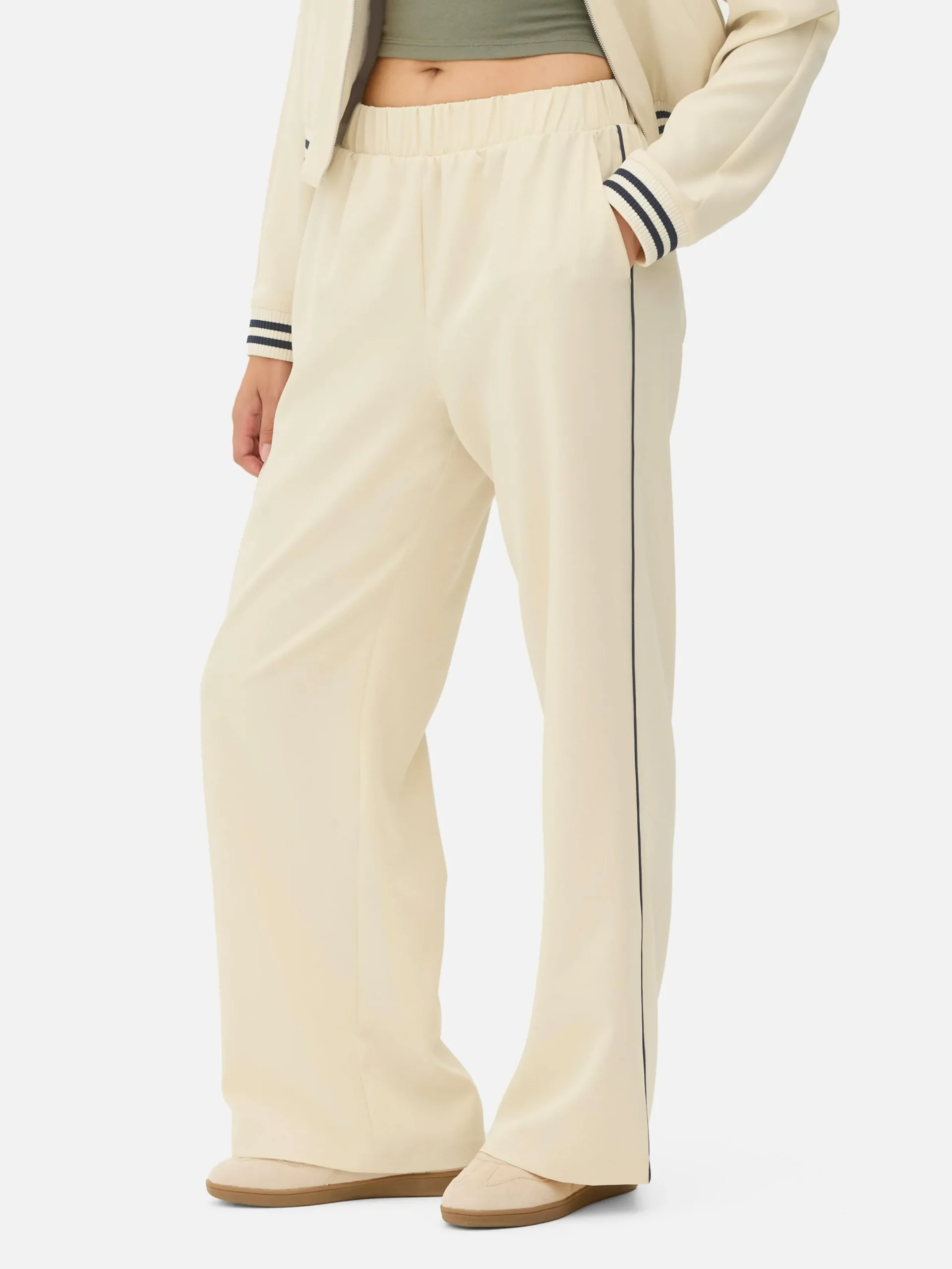 Bas De Jogging Large Rayé à Coordonner|Primark Online