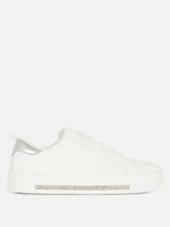 Baskets Basses à Strass|Primark