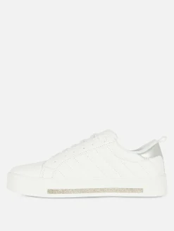 Baskets Basses à Strass|Primark