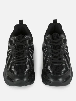 Baskets De Sport Basses à Empiècements|Primark Clearance