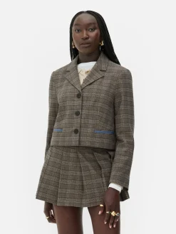 Blazer Court à Carreaux Rita Ora|Primark Outlet