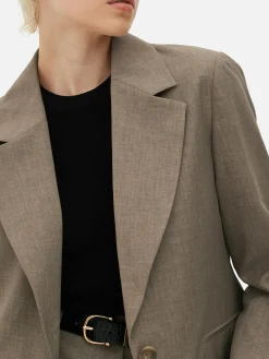 Blazer Oversize à Boutonnage Simple à Coordonner|Primark New