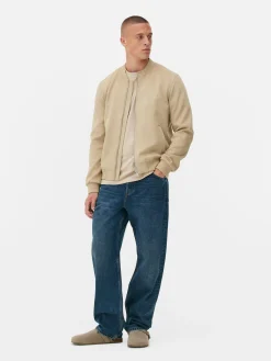 Blouson Bomber En Suédine|Primark Online