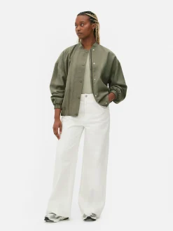 Blouson Bomber Souple|Primark Clearance