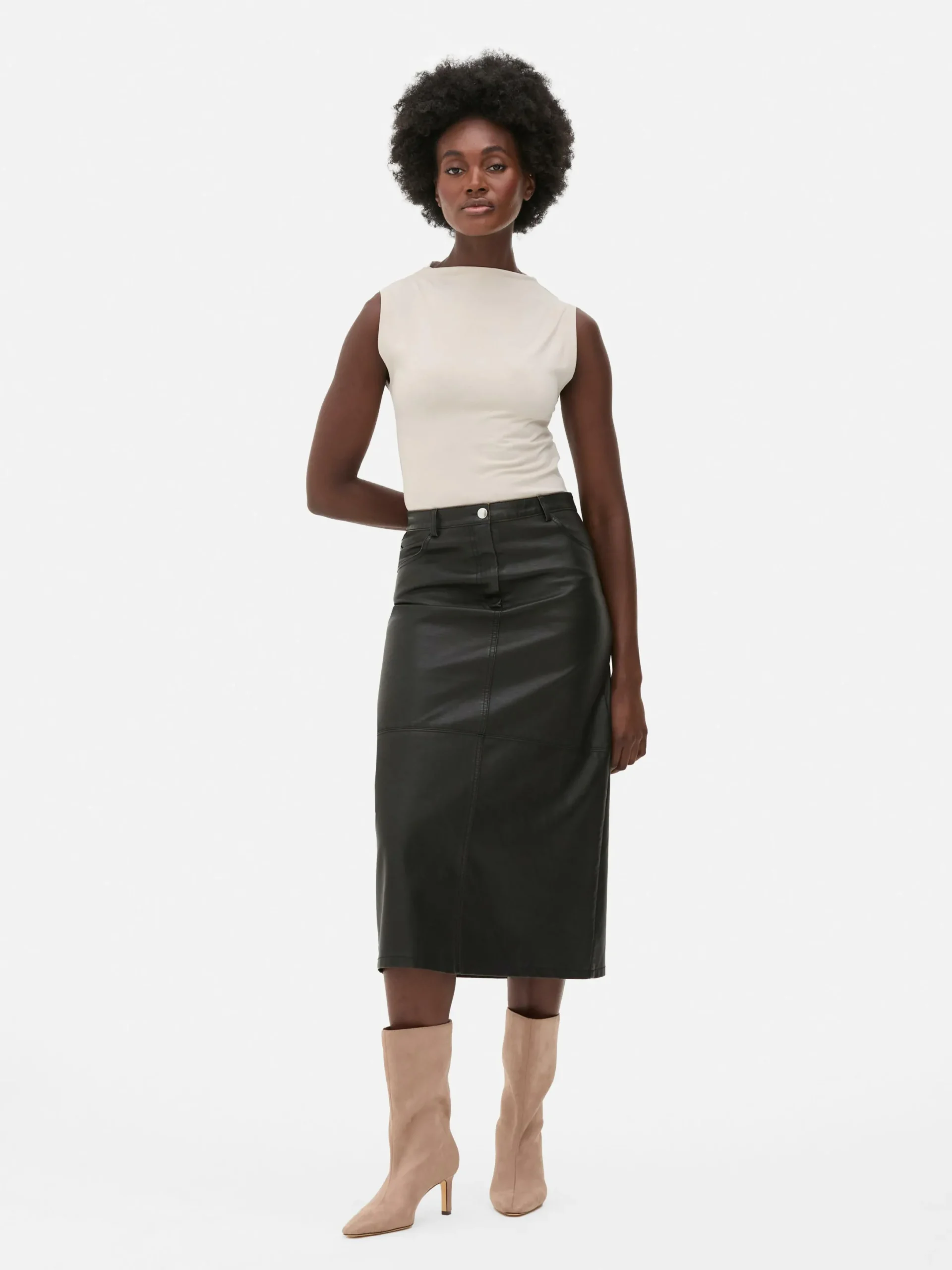 Body Sans Manches à Col Montant|Primark Sale