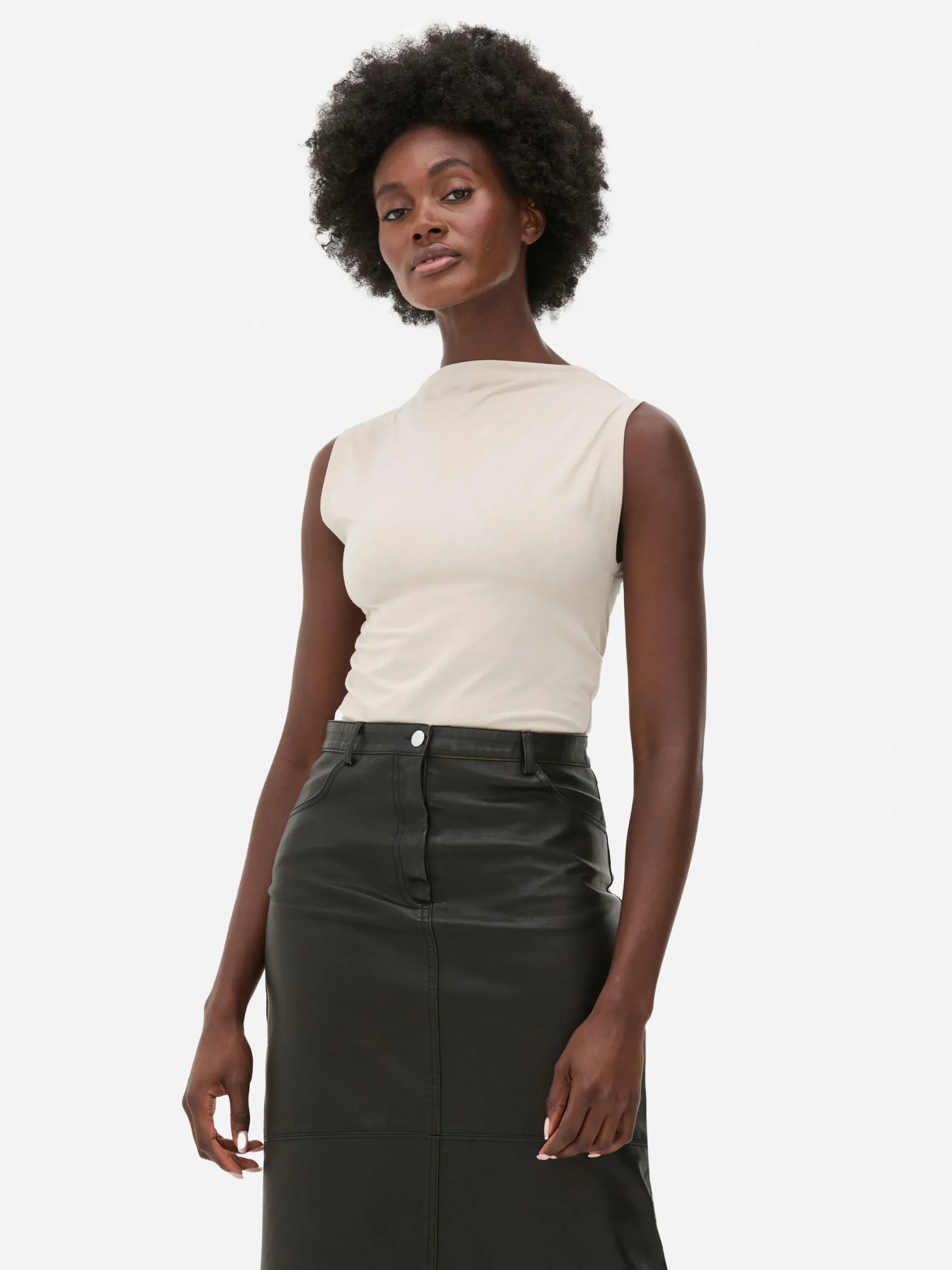 Body Sans Manches à Col Montant|Primark Sale