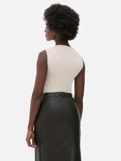 Body Sans Manches à Col Montant|Primark Sale