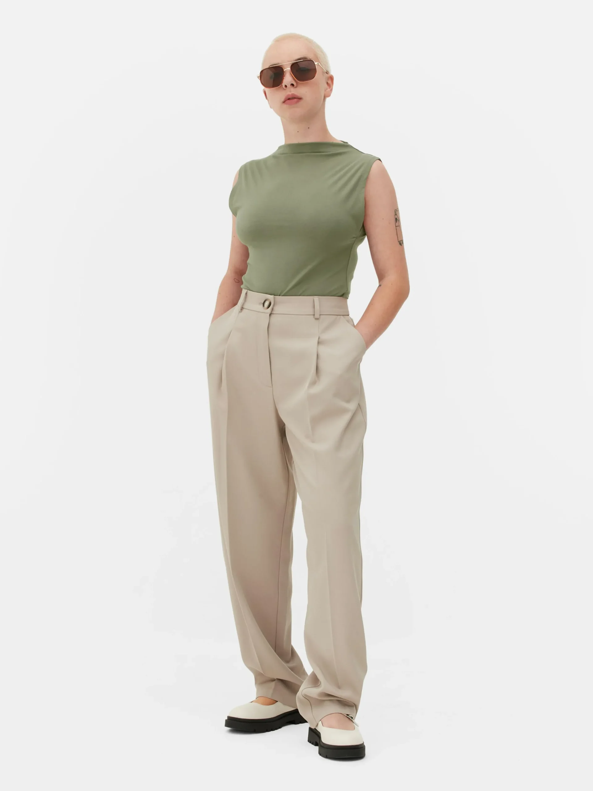 Body Sans Manches à Col Montant|Primark Best