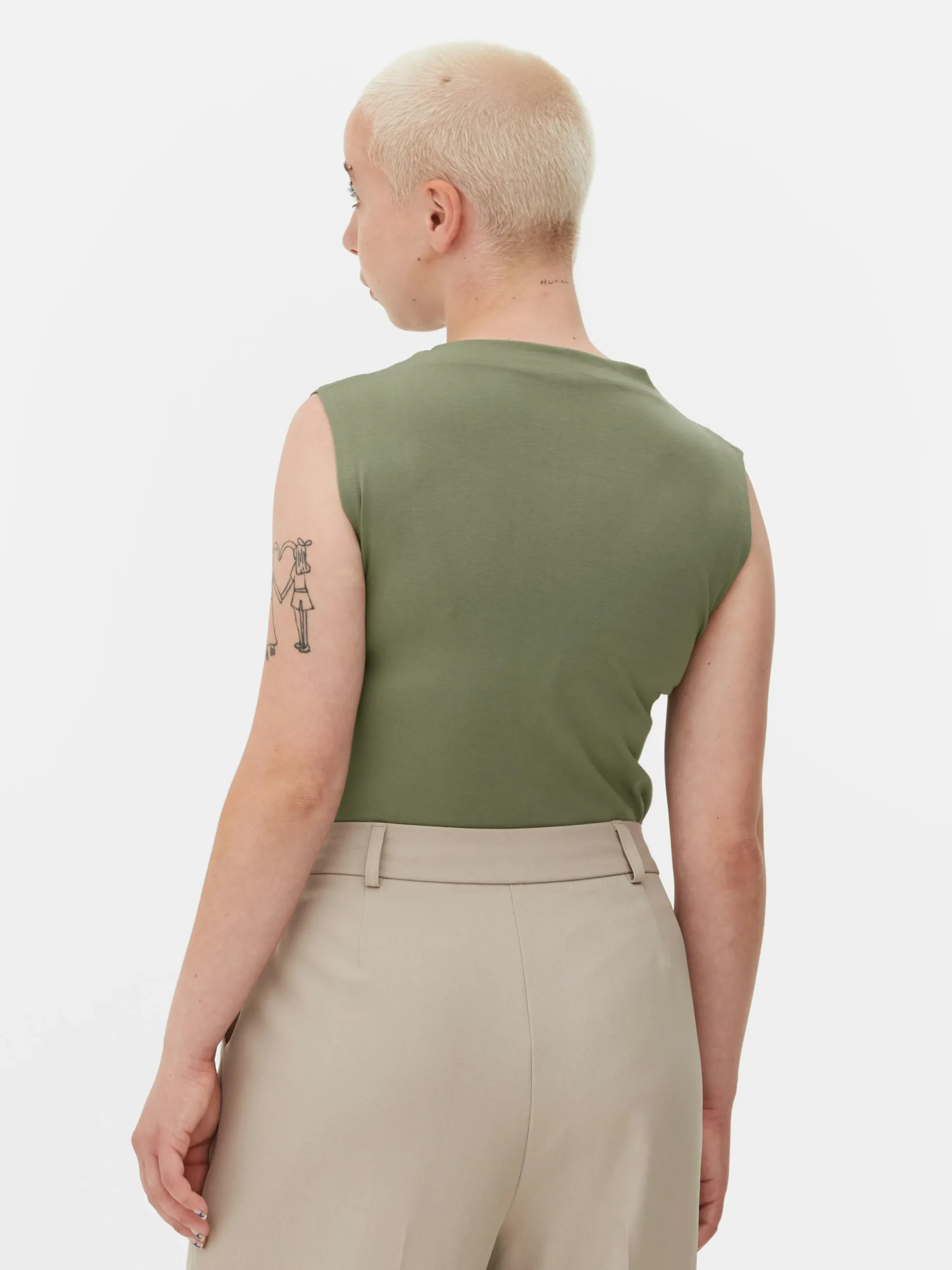 Body Sans Manches à Col Montant|Primark Best