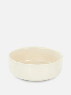 Bol à Céréales Effet Glacé Moucheté|Primark Clearance