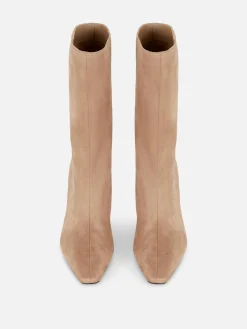 Bottes à Talons Aiguilles En Suédine|Primark Hot