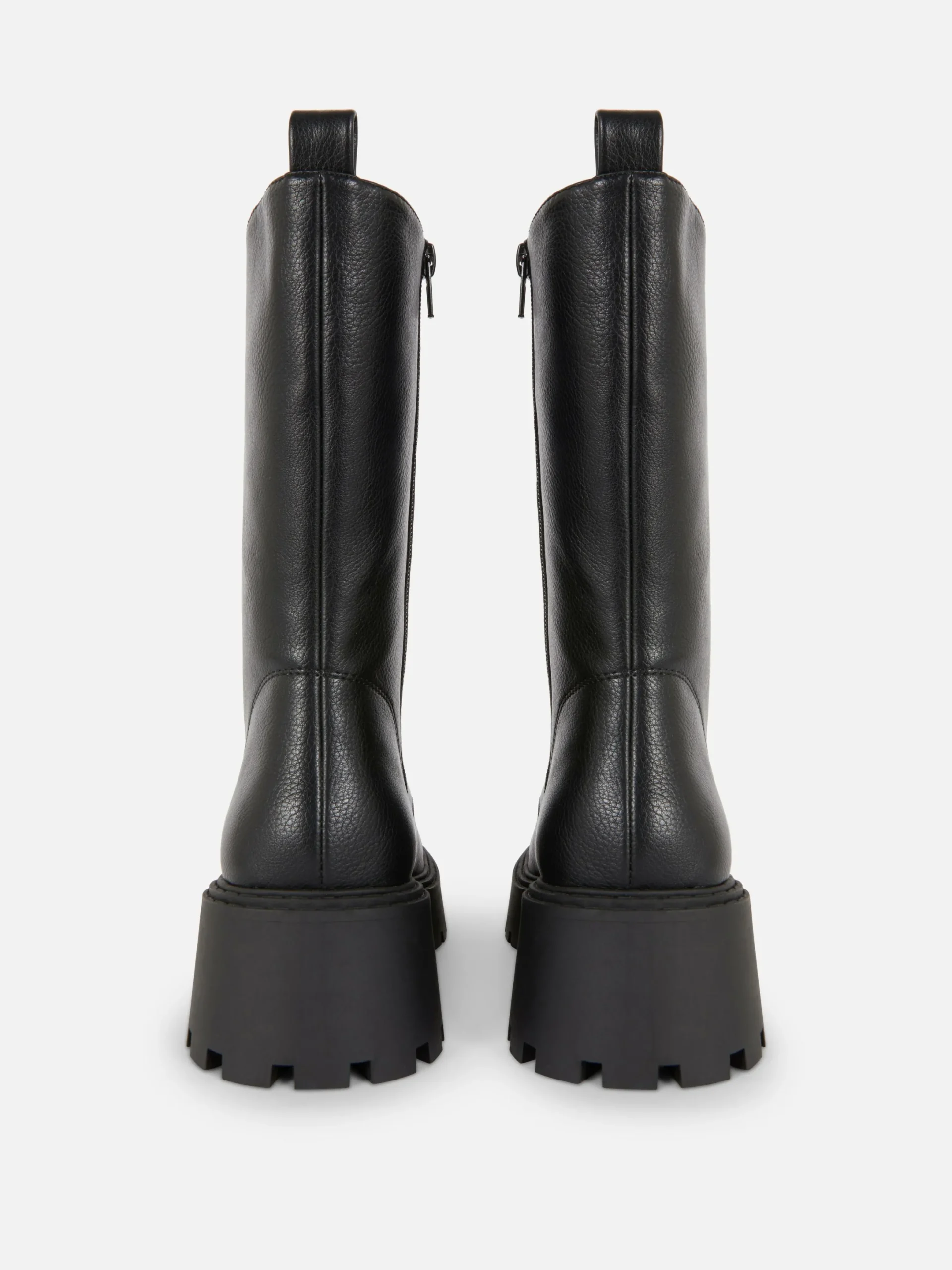 Bottes De Motard épaisses à Lacets|Primark Discount