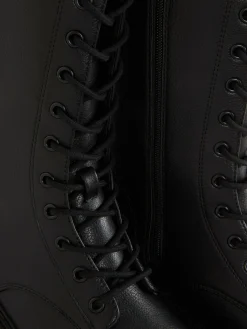 Bottes De Motard épaisses à Lacets|Primark Discount