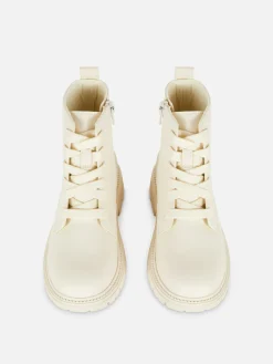 Bottes épaisses Zippées Sur Le Côté|Primark New