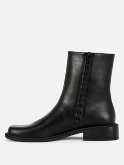 Bottines à Bout Carré|Primark Discount