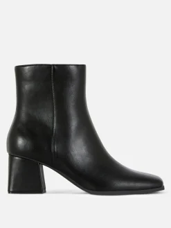 Bottines à Talon Bloc|Primark Sale