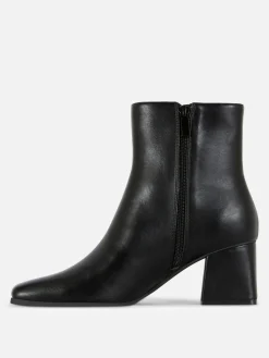 Bottines à Talon Bloc|Primark Sale