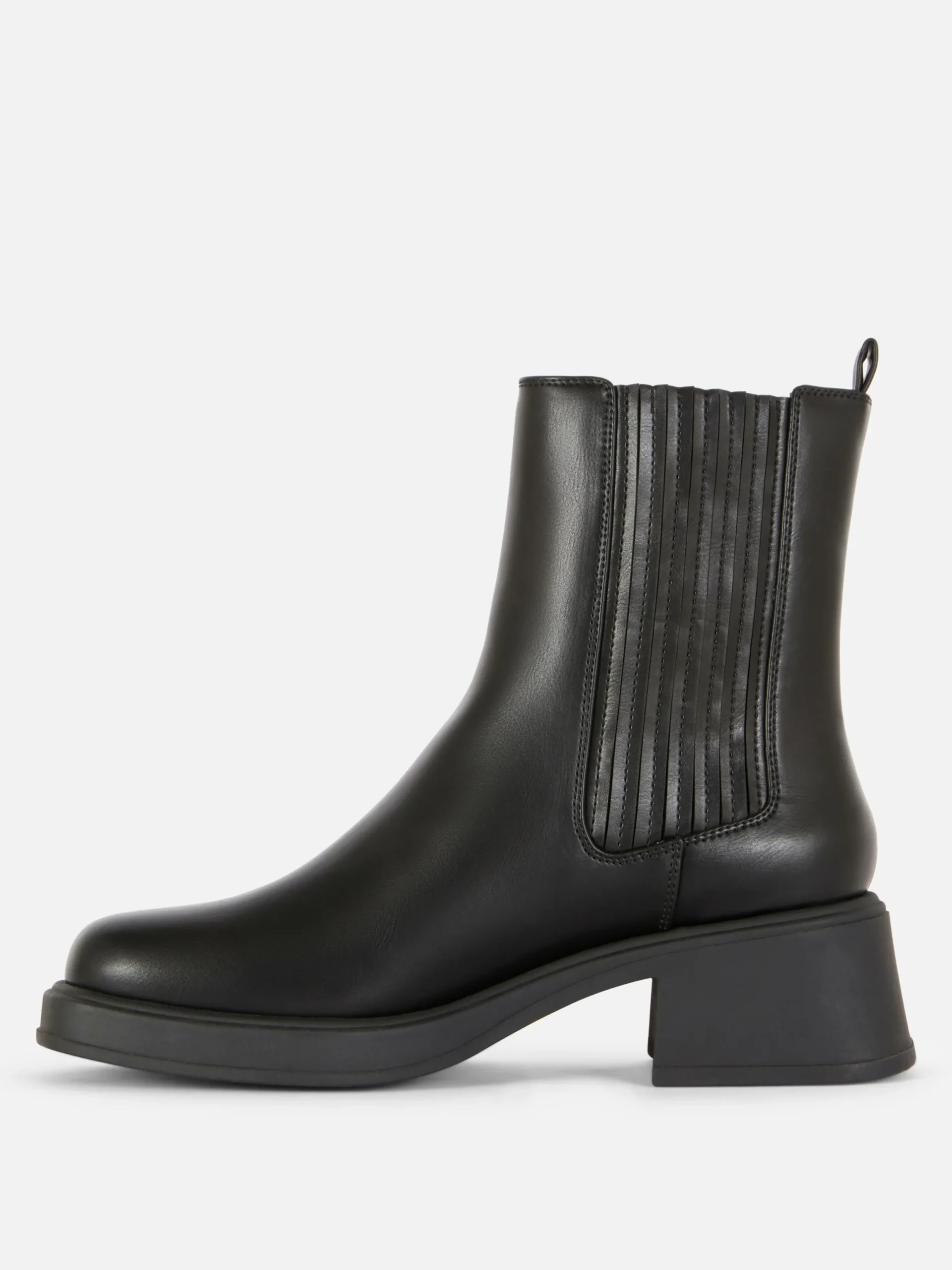 Bottines Chelsea à Talon Bloc|Primark Outlet