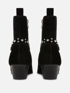 Bottines Cloutées En Suédine Rita Ora|Primark Sale