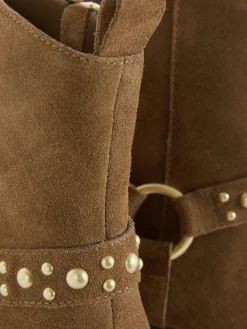 Bottines Cloutées En Suédine Rita Ora|Primark Sale