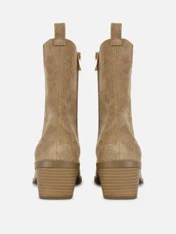 Bottines Western à Talons Bas|Primark Best