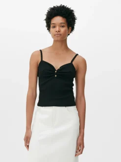 Caraco à Encolure Boutonnée|Primark Discount