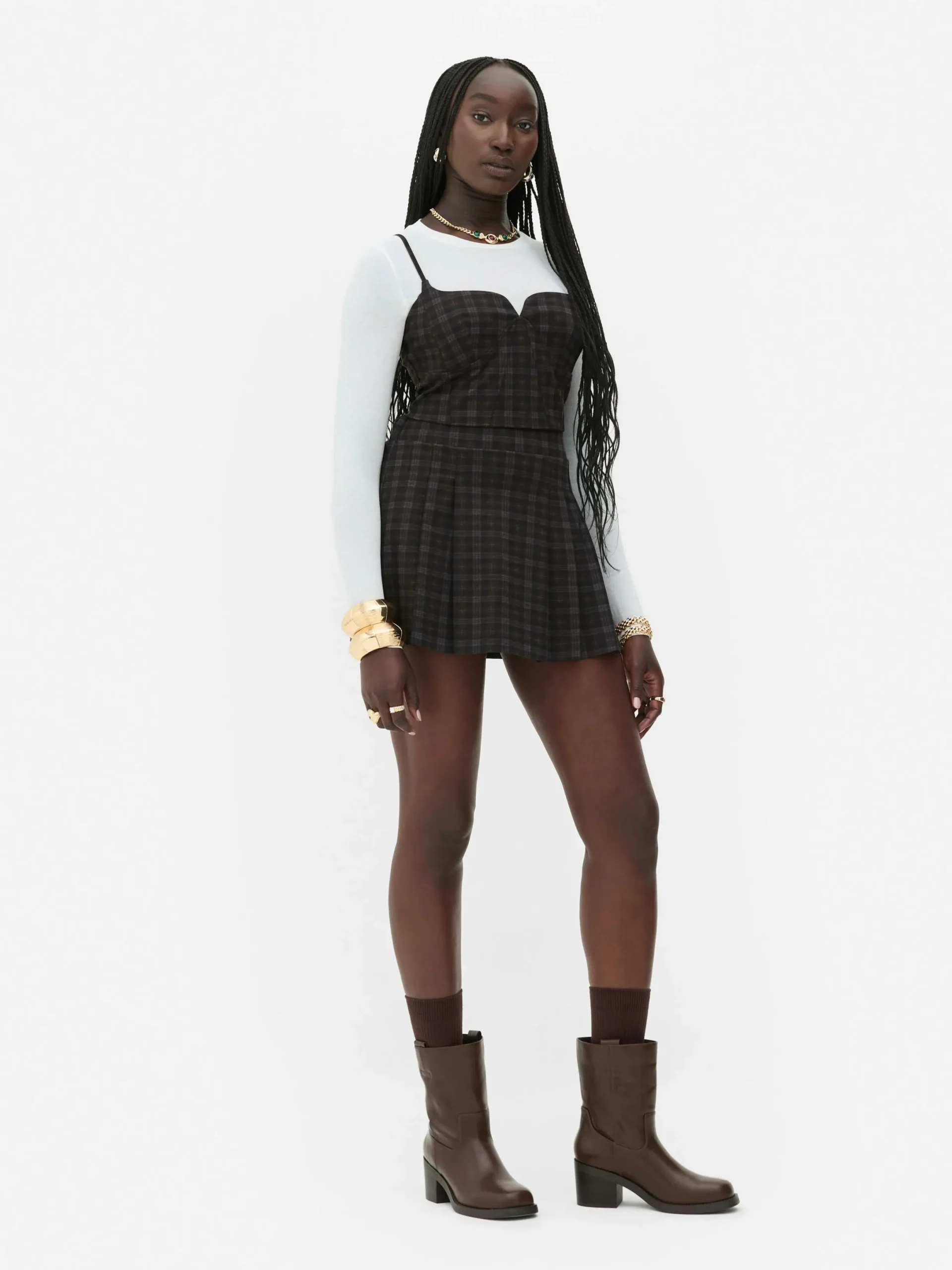 Caraco Court à Carreaux Rita Ora à Coordonner|Primark