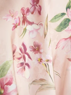 Caraco De Pyjama Court En Satin Floral|Primark Outlet