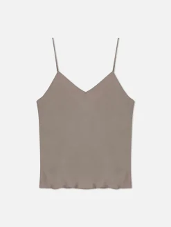 Caraco De Pyjama Court En Satin à Col En V|Primark New