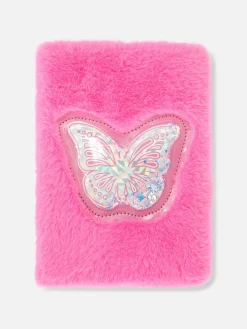 Carnet En Fausse Fourrure à Motif Papillon|Primark Best