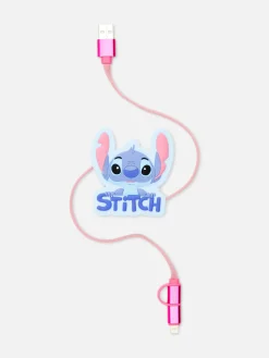Câble USB En Forme De Disney Stitch|Primark Clearance
