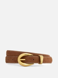 Ceinture En Simili Cuir à Boucle|Primark Sale