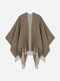 Écharpe Façon Cape à Pampilles|Primark Outlet