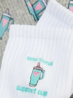Chaussettes à Graphique Tasse Isotherme|Primark Outlet