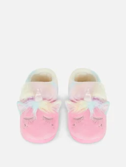 Chaussons à Semelle Concave Et Motif Licorne|Primark Clearance