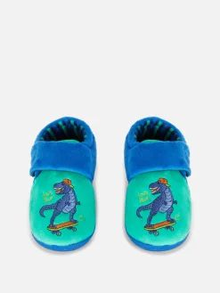 Chaussons à Semelle épaisse Et Motif Dinosaure|Primark Outlet
