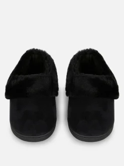 Chaussons Mocassins Doublés En Fausse Fourrure|Primark Online