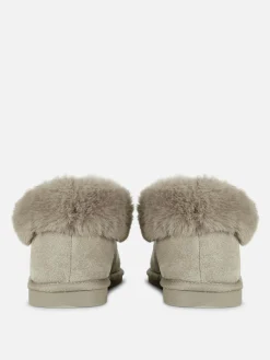 Chaussons Mocassins Doublés En Fausse Fourrure|Primark Sale