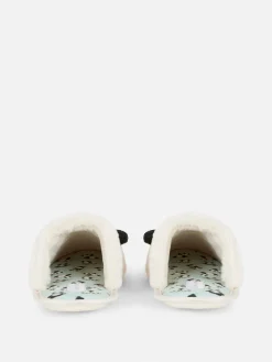 Chaussons Mules à Motif Panda En 3D|Primark