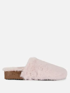 Chaussons Mules Duveteux|Primark New