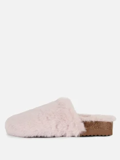 Chaussons Mules Duveteux|Primark New