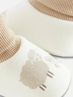Chaussons-chaussettes à Motif Mouton|Primark Outlet