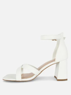 Chaussures à Talons Larges Avec Brides Croisées|Primark Best