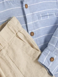 Chemise à Manches Longues Et Pantalon à Cordon|Primark New