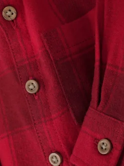 Chemise à Manches Longues à Carreaux|Primark Online